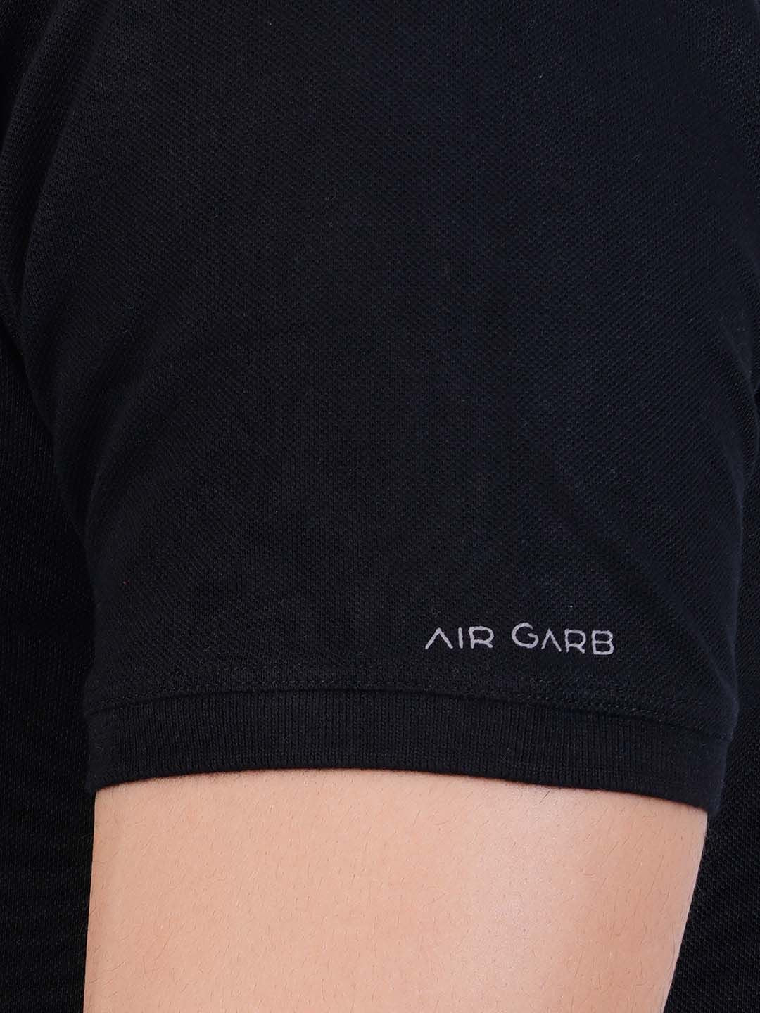 Polo T-shirt for Men and Women – Black-7