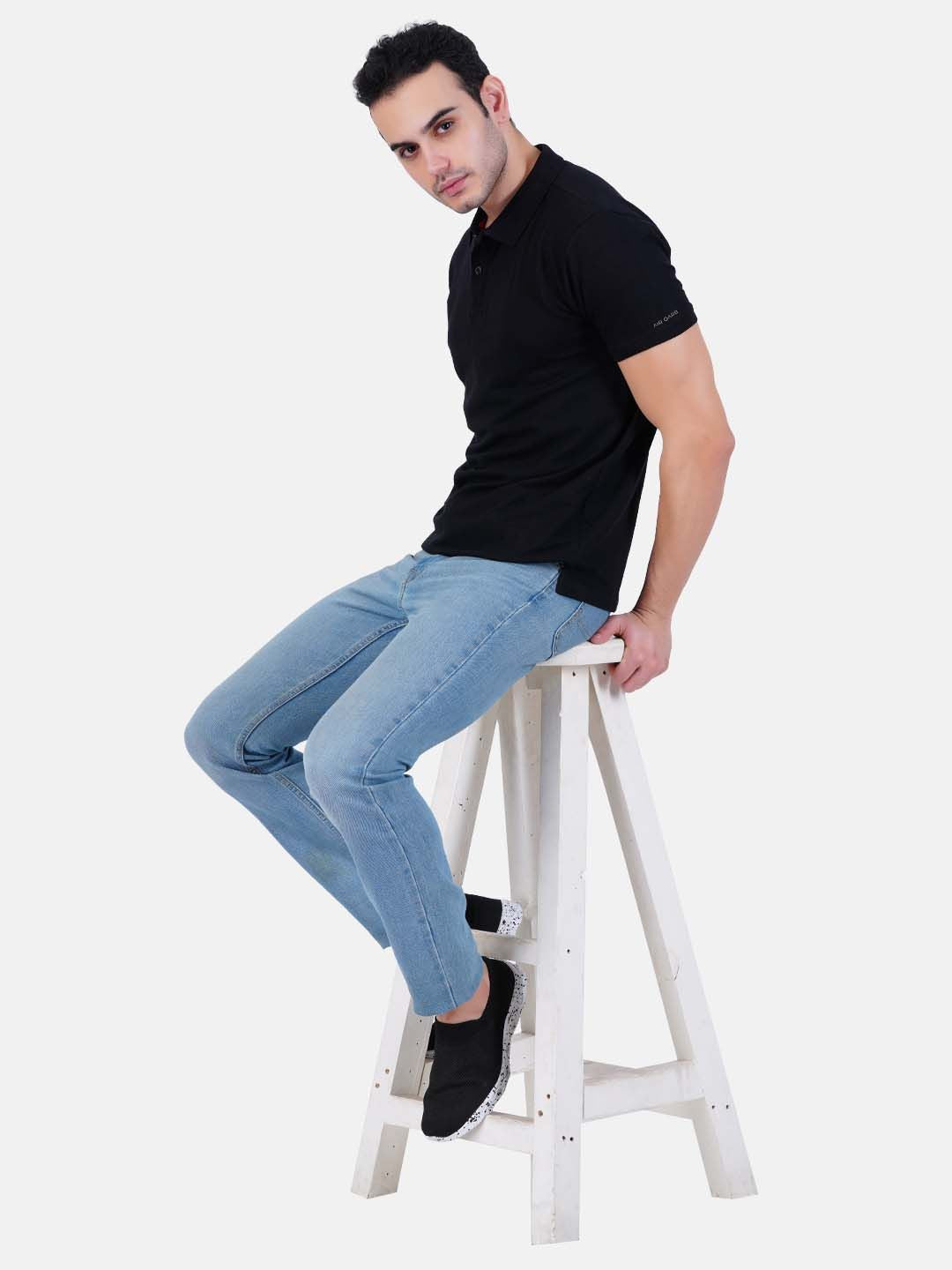 Polo collar Cotton Tshirt for men and women