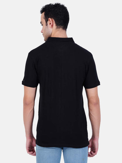 Polo T-shirt for Men and Women – Black-8