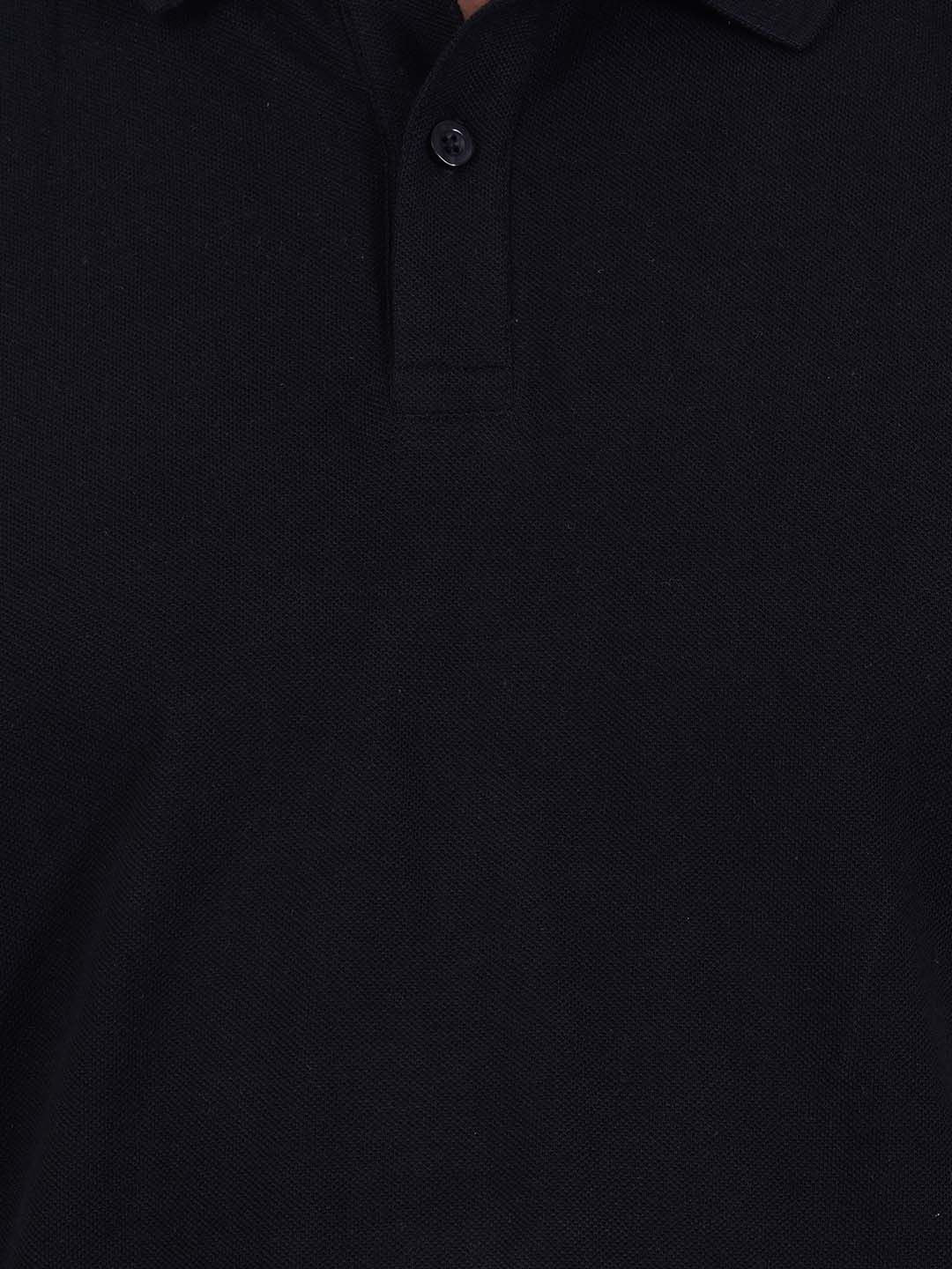 Polo T-shirt for Men and Women – Black-9